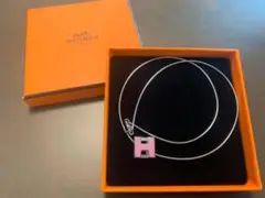 HERMES♡ネックレス(ピンク)