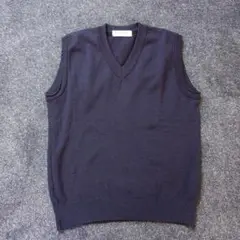 HOMME-LIBRE ネイビー Vネック セーター M