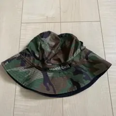 mont-bell アウトドアハット カモフラ M 美品