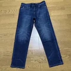 UNIQLO ダークブルー アンクル丈　 サイズ24（61㎝）
