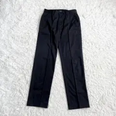 BURBERRY BLACK LABEL ブラックパンツ 76 スラックス