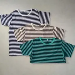 無印良品　ボーダーTシャツ 3枚セット