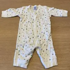 プチバトー 長袖 ロンパース