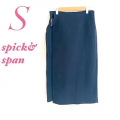 spicku0026spanスピックアンドスパン タイトスカートスリット ラップ