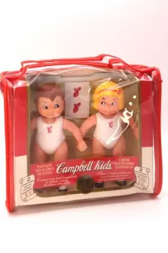 Campbell Kids ソフビ人形セット 2体