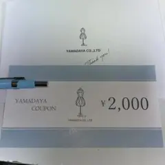 ヤマダヤ福袋に入っていたクーポン
