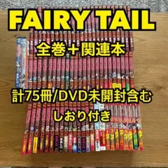 【大幅値下げ】FAIRY TAIL 全巻＋関連本75冊／DVD未開封