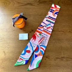HERMES エルメス フォーブルレインボー ツイリー