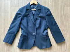 the suit company 七分袖　春秋　ネイビー ジャケット　サイズ36