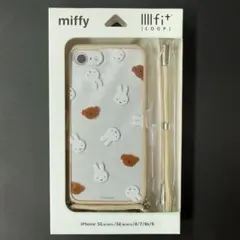 ミッフィー　iPhoneSE ケース　ショルダーストラップ付き　新品　未使用