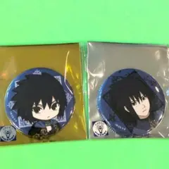 ナルト　NARUTO　サスケ　缶バッジ　2個