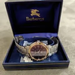 Burberrys 腕時計 ダークブルー 箱付き