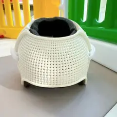 子ども用ヘルメット ホワイト　あたまのかたち　矯正