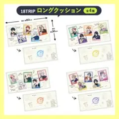⭐️ 18TRIP ロングクッション 4種セット ⭐️