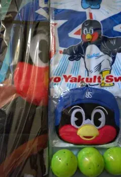 つば九郎　カーサンシェード　フェイスタオル　フェイスリールホルダー　おまけ付き