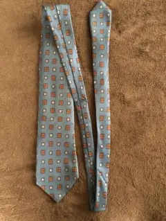 ブルネロクチネリ【美品】最高級ウールネクタイ　シルク混　ネイビー系 ブルネロクチネリ【美品】最高級ウールネクタイ シルク混