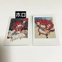 CRFES　赤見かるび　ランダムチェキ風カード レア ノーマル