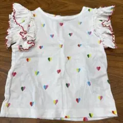 STELLA McCARTNEY KIDS ハート柄ノースリーブ