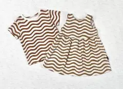 UNIQLO marimekkoコラボ Tシャツ ワンピース セット