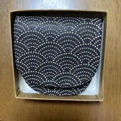 波模様ドットデザイン コインケース