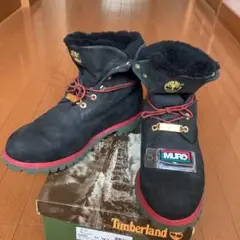 【稀少】ティンバーランド× DJ MURO ロールトップブーツ 刺繍ロゴ 防水 稀少】ティンバーランド× DJ MURO ロールトップブーツ 刺繍ロゴ 防水