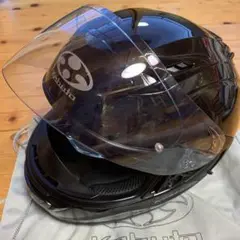 カブト　カムイⅢ サイズM ブラックメタリック　camui3 kabuto
