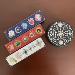 お菓子のミカタ ビジュー缶 ロック缶 空き缶 4個セット