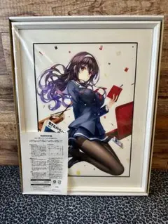冴えない彼女の育てかた　B1プリモアート　直筆サイン入り　複製原画 Amazon.co.jp: 冴えない彼女の育てかた B1プリモアート 直筆