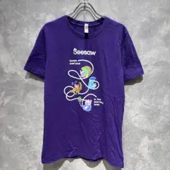 【送料無料】 USA 古着 CANVAS キャラクター プリント Tシャツ