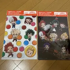 Meiji 僕のヒーローアカデミア　クリアファイル　２枚