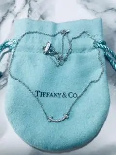 【値下げ】Tiffany ティファニー Tネックレス スマイル(ミニ)ペンダント