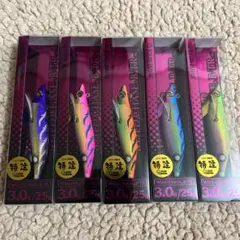 WILD CHASE B TR 3.0/25g エギ 5色セット