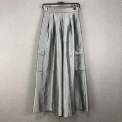 Lig. wide cargo pants F gray