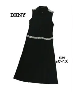 DKNY ダナキャラン ノースリーブ ワンピース Sサイズ