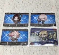 fgo カードダス アルトリア アストルフォ ダ・ヴィンチ マシュ