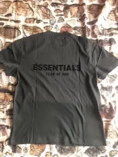 ESSENTIALS FEAR OF GOD ブラック Tシャツ
