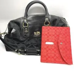 【COACH/コーチ】2wayバッグ マルチケース おまとめ 黒