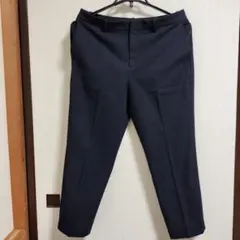 ユニクロ　ネイビー スラックス レディース