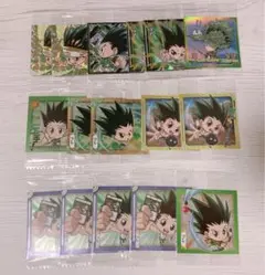 ハンターハンター ウエハース にふぉるめーしょん ゴン まとめ売り