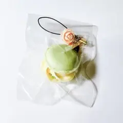 【新品未使用】高島屋限定 Q-pot. ローズマカロン ストラップ キューポット