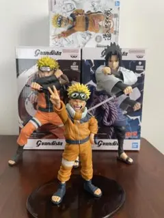 ナルトフィギュアセット3体