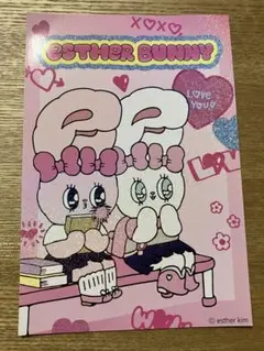 108 エスターバニー ポストカード estherbunny ノベルティ ポスカ
