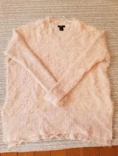 H&M ピンク ふわもこセーター