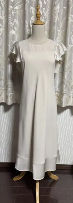 TO BE CHIC トゥービーシック　アイボリー　ワンピース　日本製