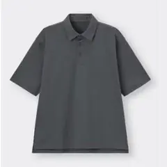 GU　ドライポンチポロシャツ(5分袖)　SW+E 　サイズ：XL　ジーユー