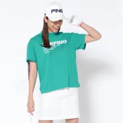 PING APPAREL ピン ビッグシルエット 半袖ハイネックカットソー