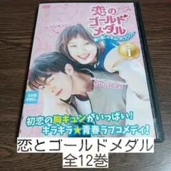 恋のゴールドメダル　全12巻　レンタル落ちDVD