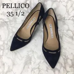 PELLICO ペリーコ パンプス ヒール スエード イタリア製 35 1/2