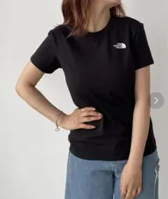 新品未使用　THE NORTH FACE ブラック半袖Tシャツ　Lサイズ