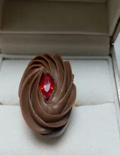 Q-pot　チョコ　　キューポッド　指輪リング